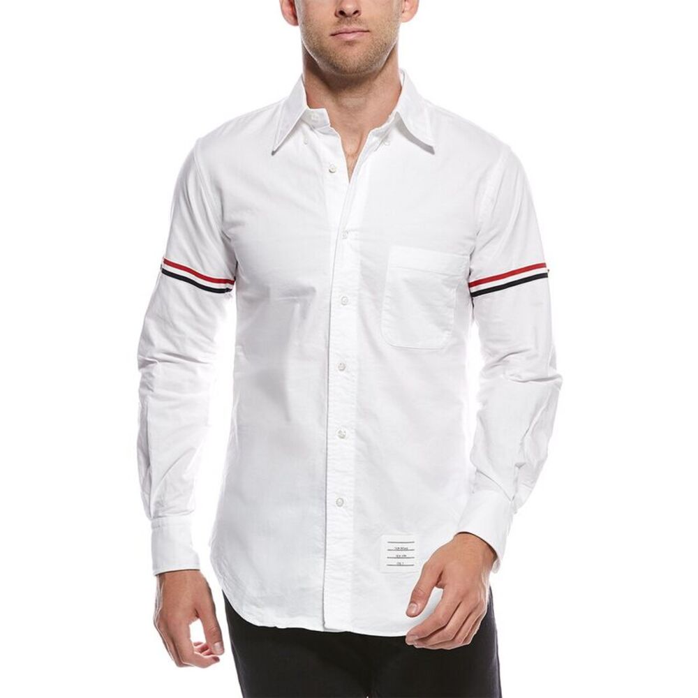 Thom Browne Mens  Shirt, White